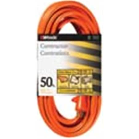 Southwire Extension Cord, 12 AWG, 1 Outlets, Orange, Vinyl, 50 ft CO37705